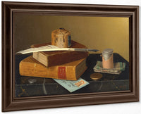 The Banker's Table By William Michael Harnett Fine Art Print