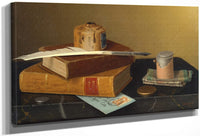 The Banker's Table By William Michael Harnett Fine Art Print