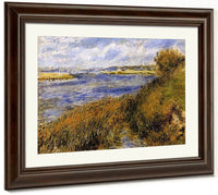 The Banks Of The Seine At Champrosay 1876 By Pierre Auguste Renoir Fine Art Print