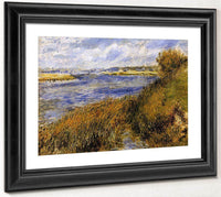 The Banks Of The Seine At Champrosay 1876 By Pierre Auguste Renoir Fine Art Print