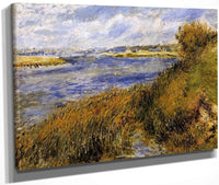 The Banks Of The Seine At Champrosay 1876 By Pierre Auguste Renoir Fine Art Print