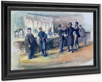 The Bar At Mcsorleys 1908 By Everett Shinn Fine Art Print