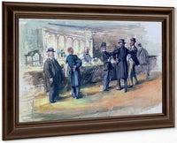 The Bar At Mcsorleys 1908 By Everett Shinn Fine Art Print