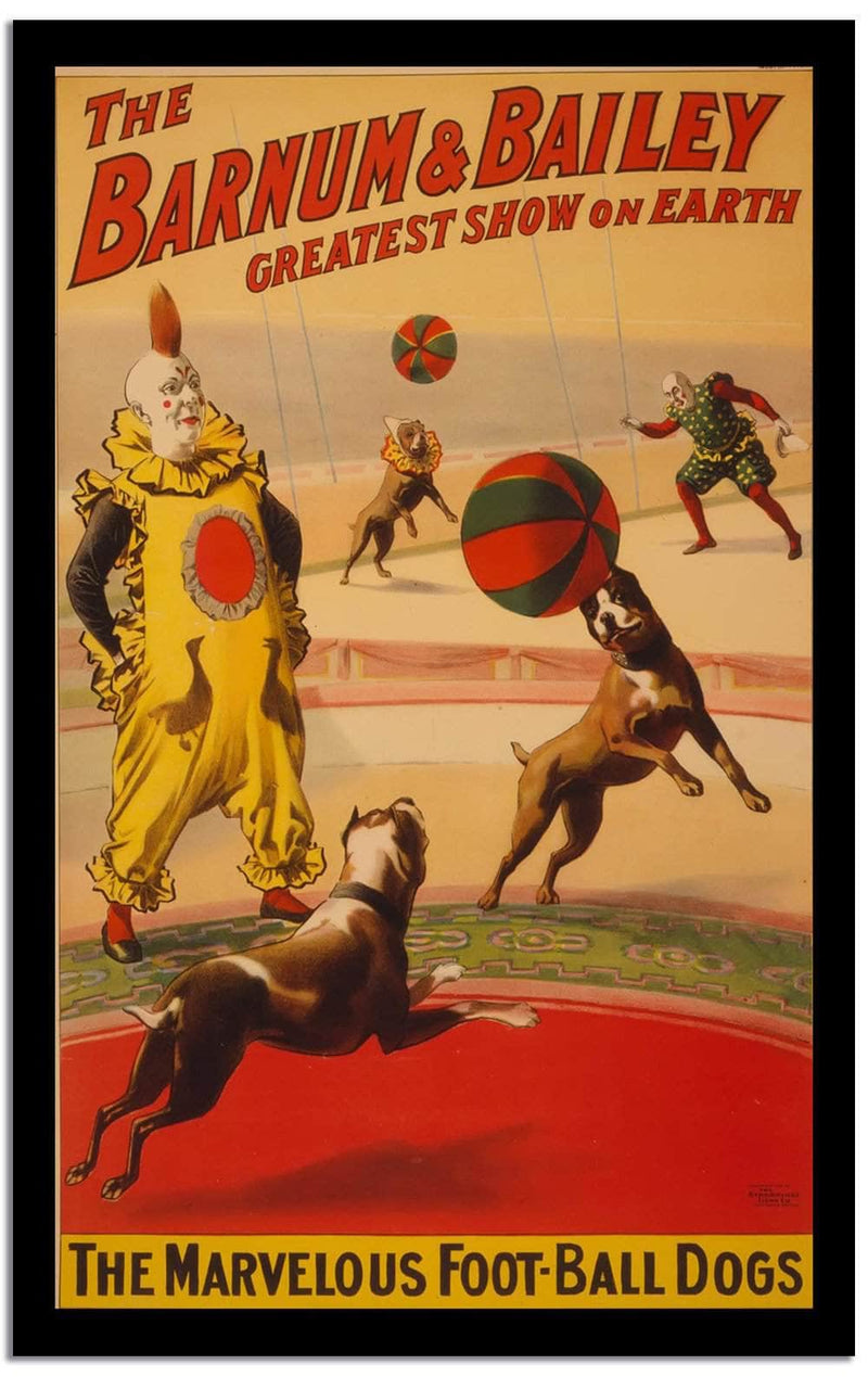 The Barnum & Bailley  Vintage Poster Fine Art Print