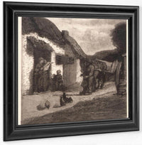 The Barnyard By Albert Pinkhamryder Fine Art Print