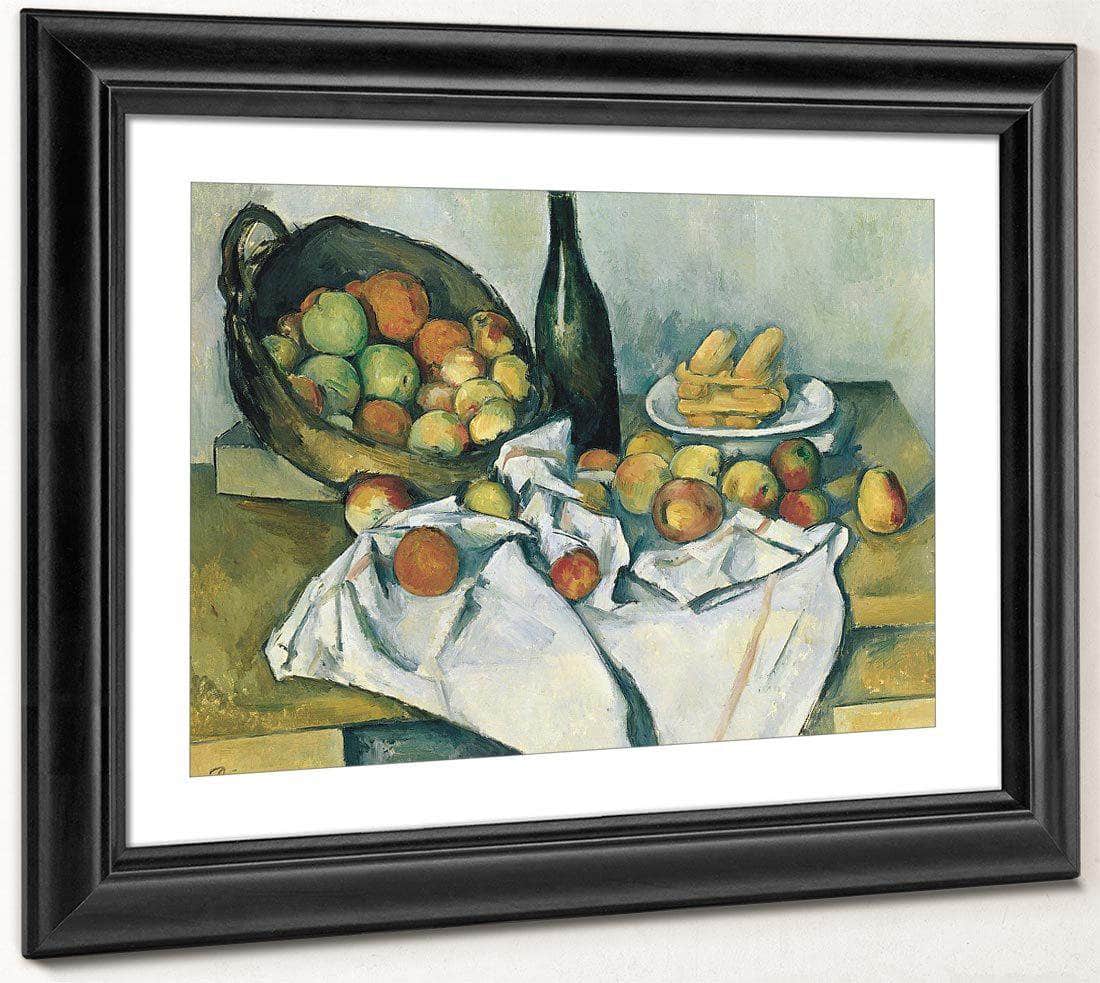 The Basket Of Apples 1894 1 By Paul C Print, Canvas Art, Framed