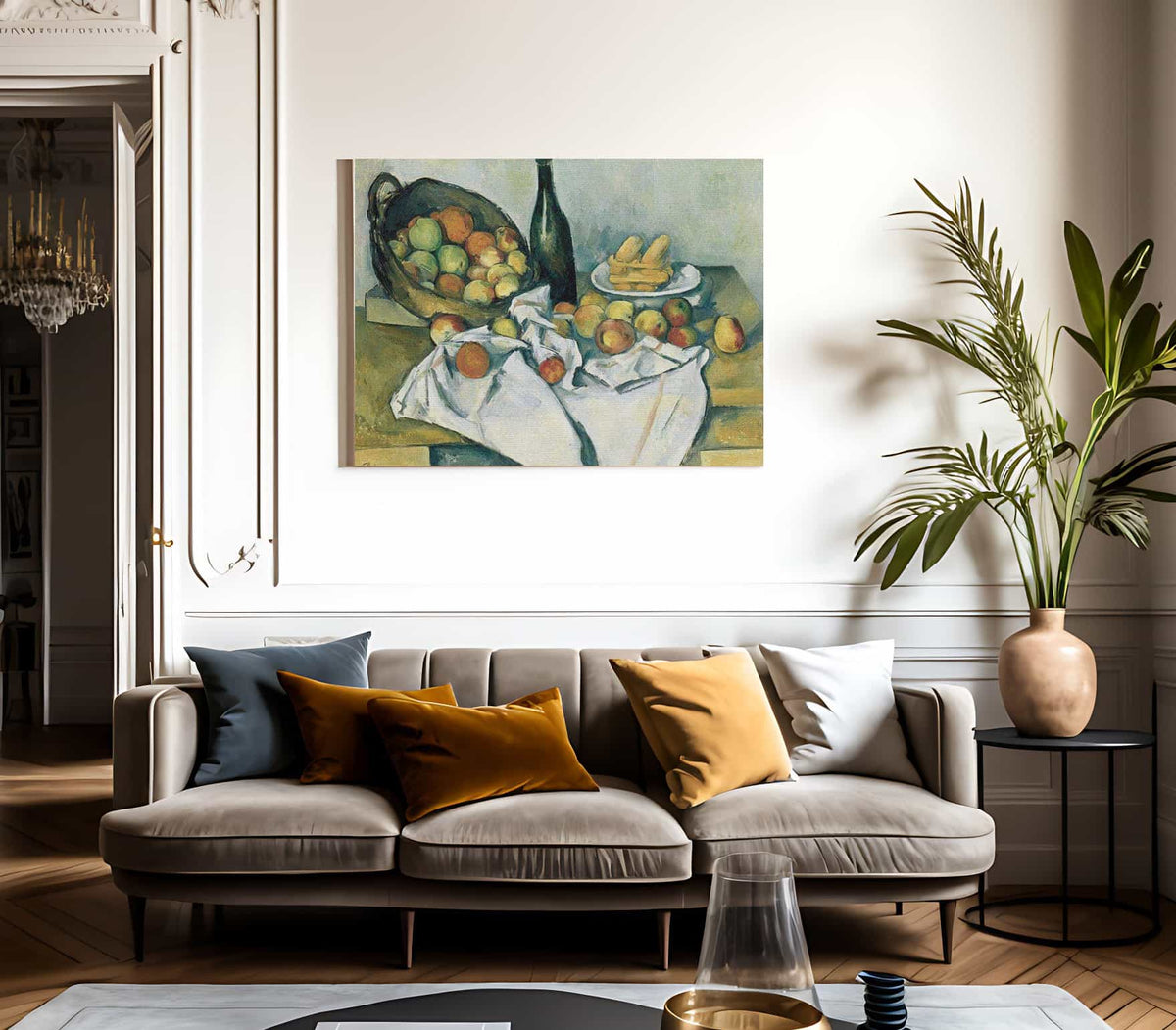 The Basket Of Apples 1894 1 By Paul Cezanne Fine Art Print