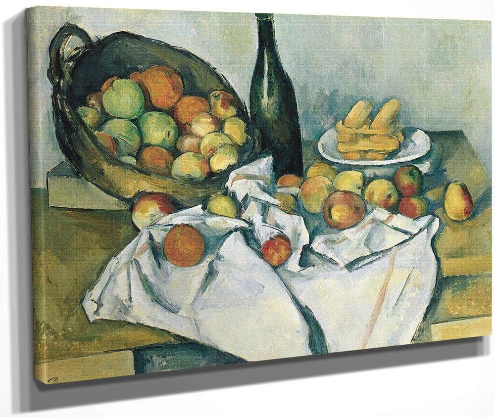 The Basket Of Apples 1894 1 By Paul Cezanne Fine Art Print