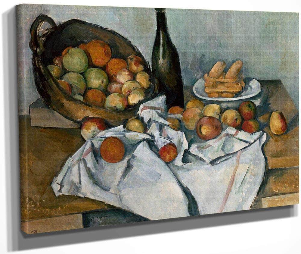 The Basket Of Apples By Cezanne Paul Fine Art Print