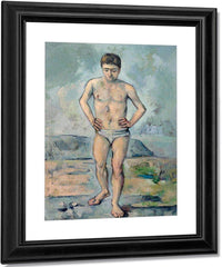 The Bather By Cezanne Paul Fine Art Print