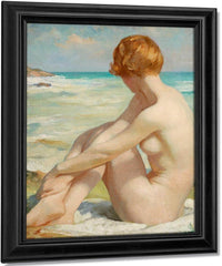 The Bather By Thomas Martine Ronaldson Fine Art Print