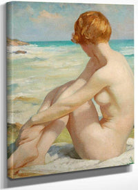 The Bather By Thomas Martine Ronaldson Fine Art Print