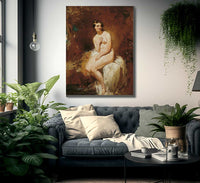 The Bather By William Etty Fine Art Print