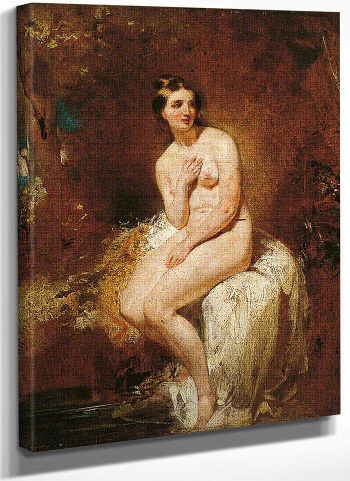 The Bather By William Etty Fine Art Print