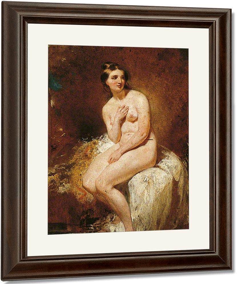 The Bather By William Etty Fine Art Print