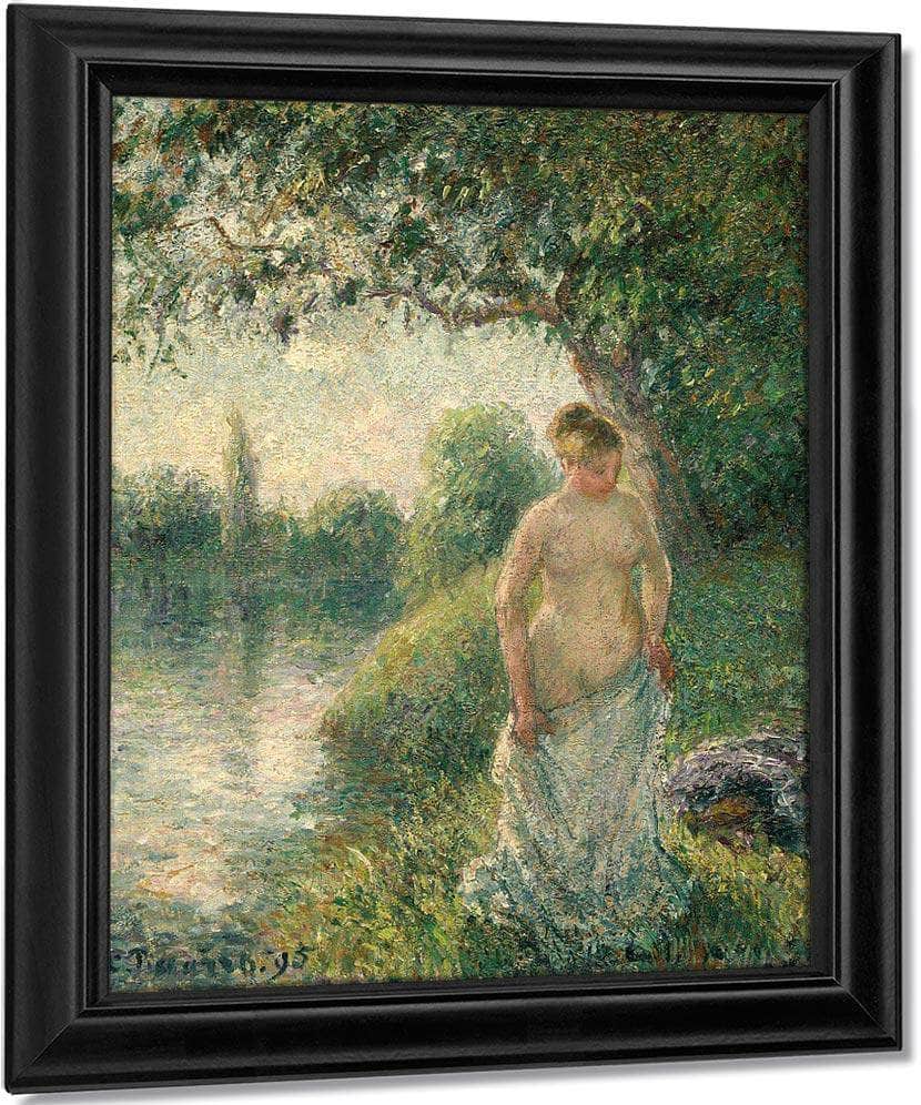 The Bather Camille Pissarro Fine Art Print