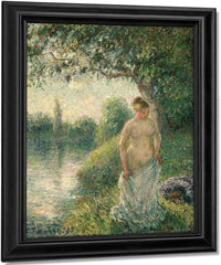 The Bather Camille Pissarro Fine Art Print