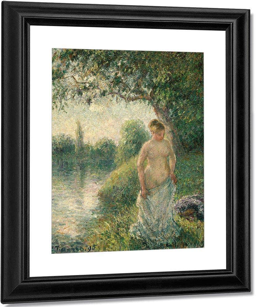 The Bather Camille Pissarro Fine Art Print