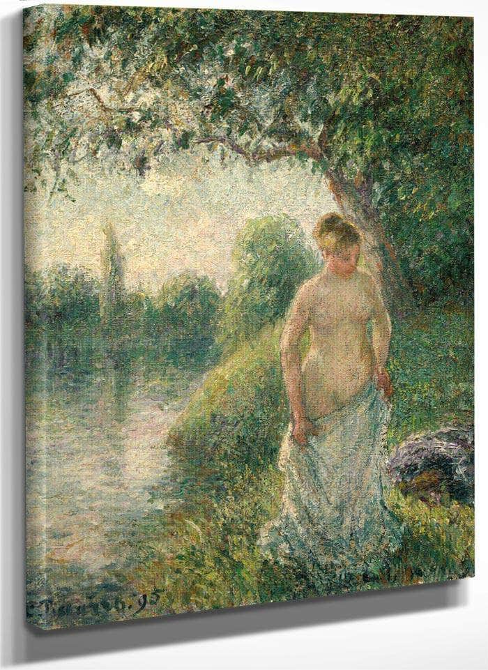 The Bather Camille Pissarro Fine Art Print