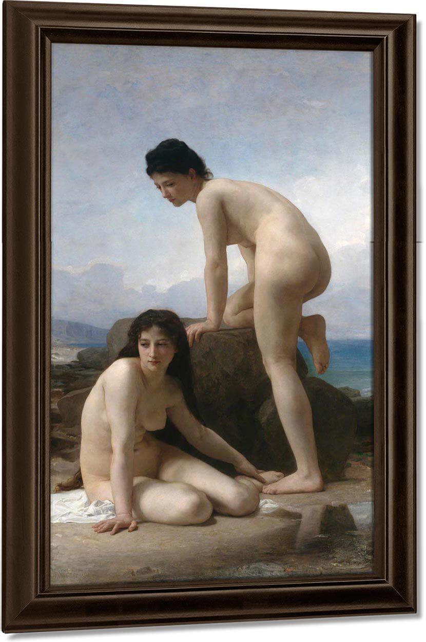 The Bathers By  Bouguereau Adolphe William Fine Art Print