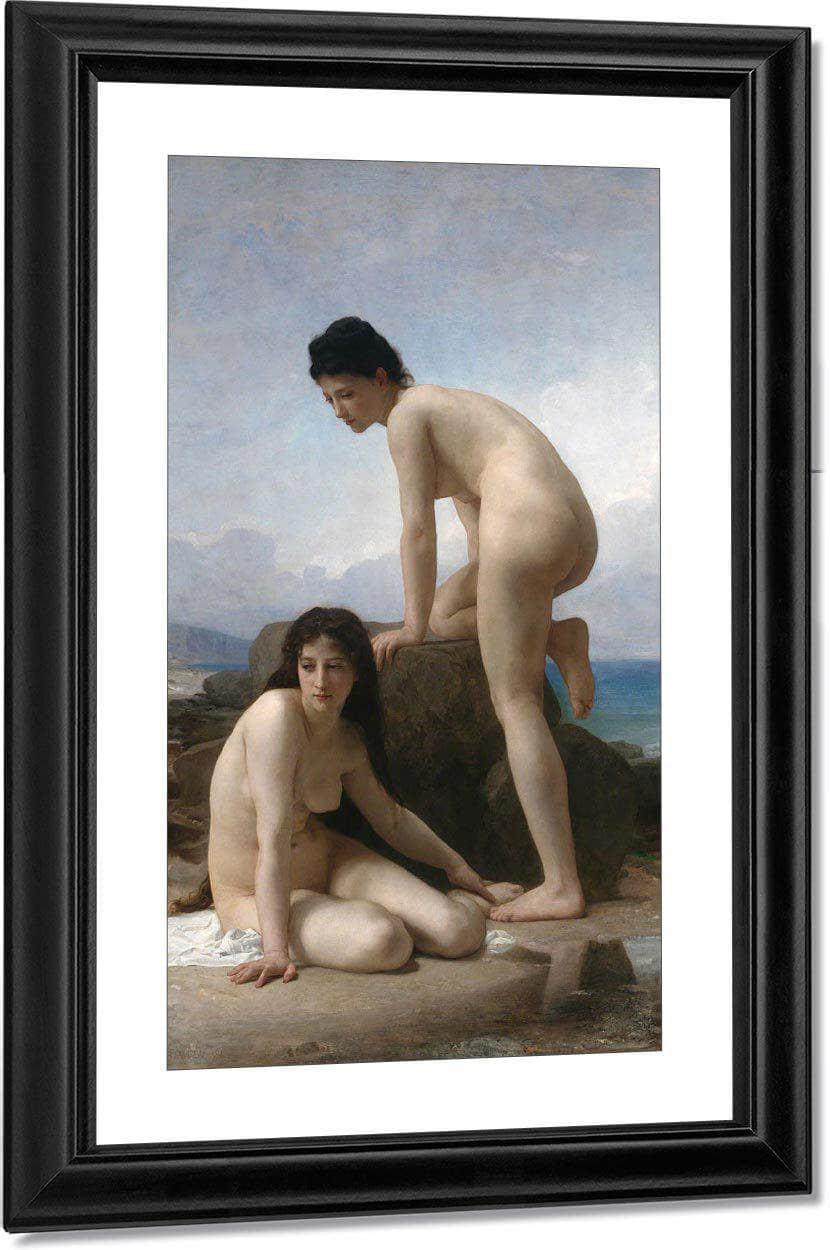The Bathers By  Bouguereau Adolphe William Fine Art Print