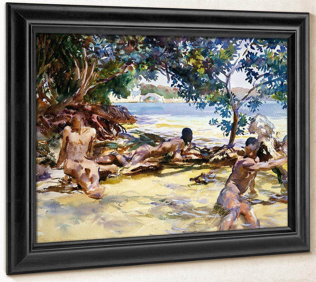 The Bathers By John Singer Sargent Fine Art Print