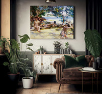 The Bathers By John Singer Sargent Fine Art Print