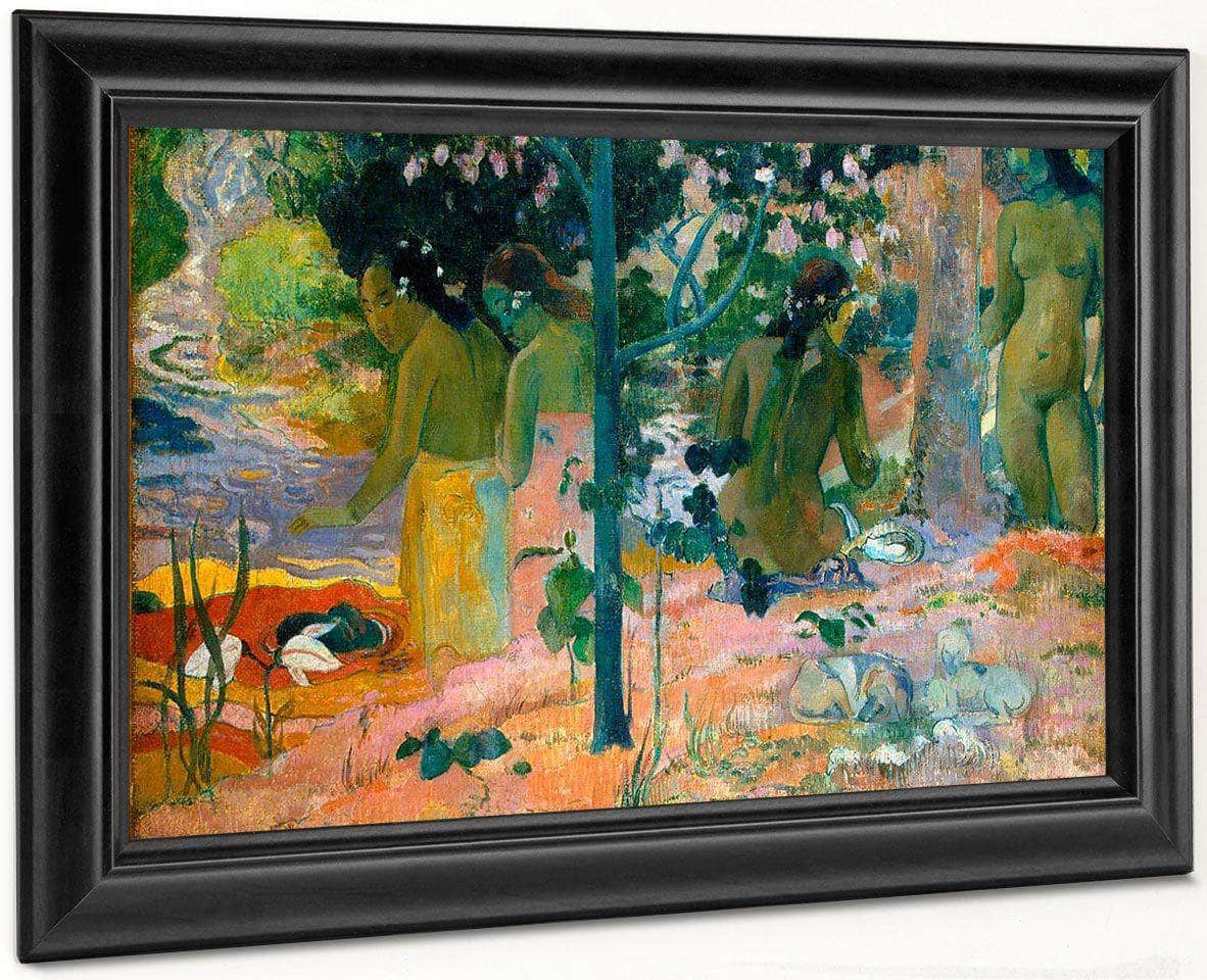 The Bathers By Paul Gauguin Fine Art Print