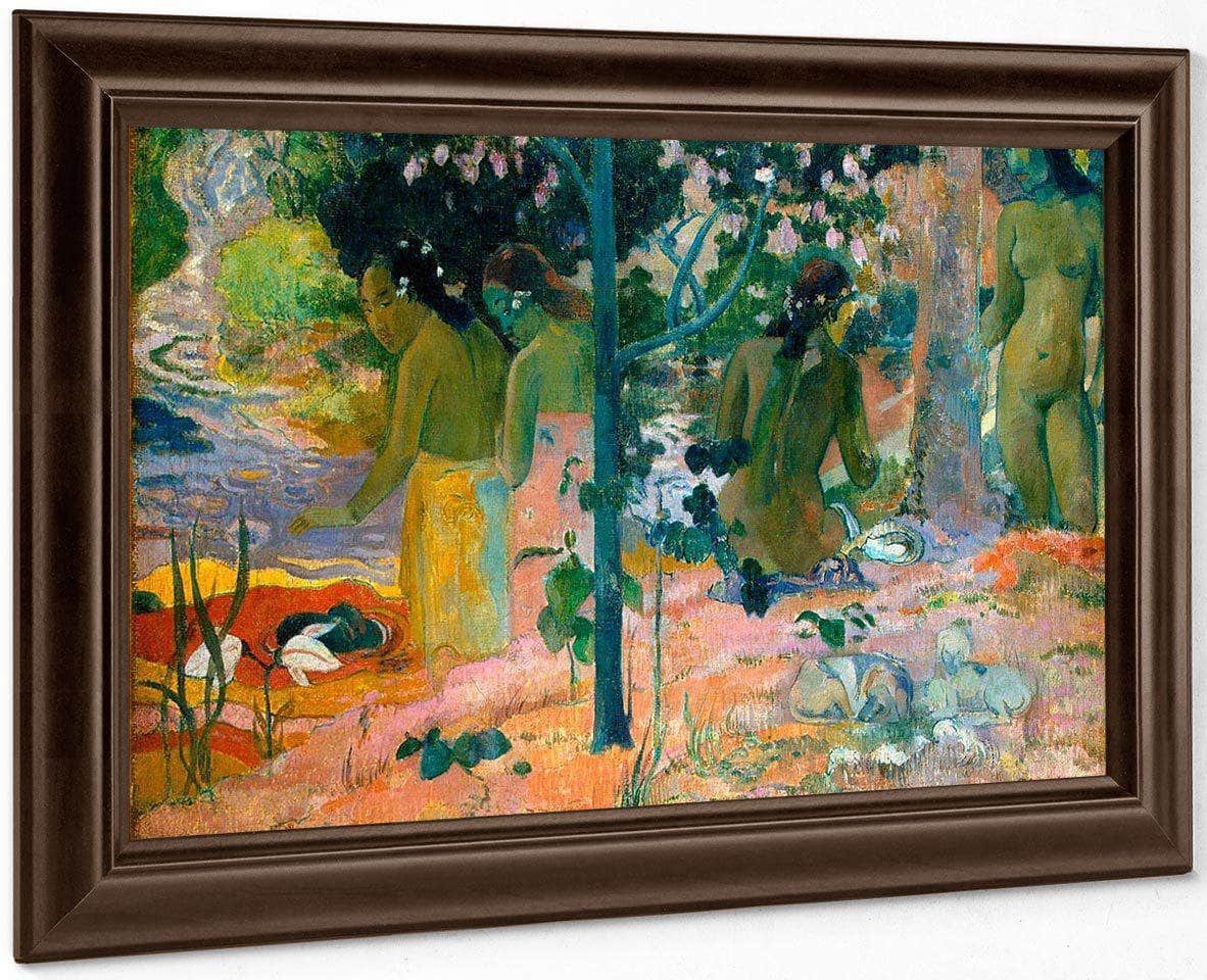 The Bathers By Paul Gauguin Fine Art Print
