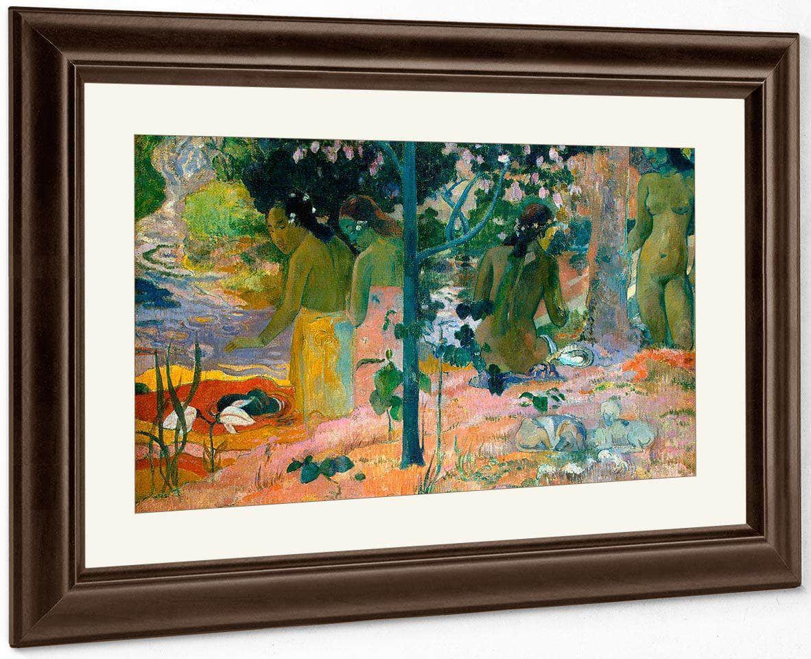 The Bathers By Paul Gauguin Fine Art Print