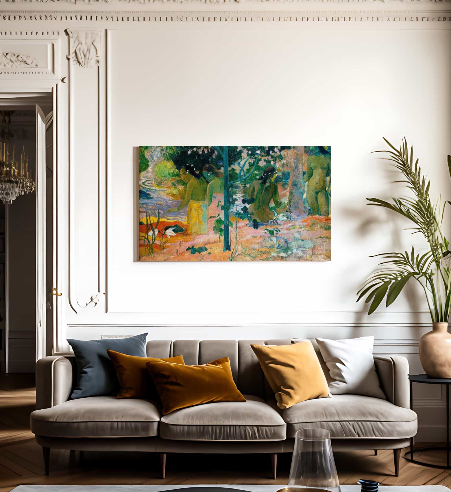 The Bathers By Paul Gauguin Fine Art Print