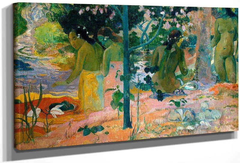 The Bathers By Paul Gauguin Fine Art Print