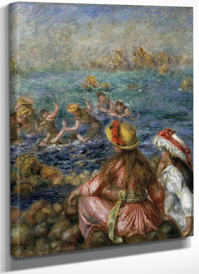 The Bathers By Pierre Auguste Renoir Fine Art Print