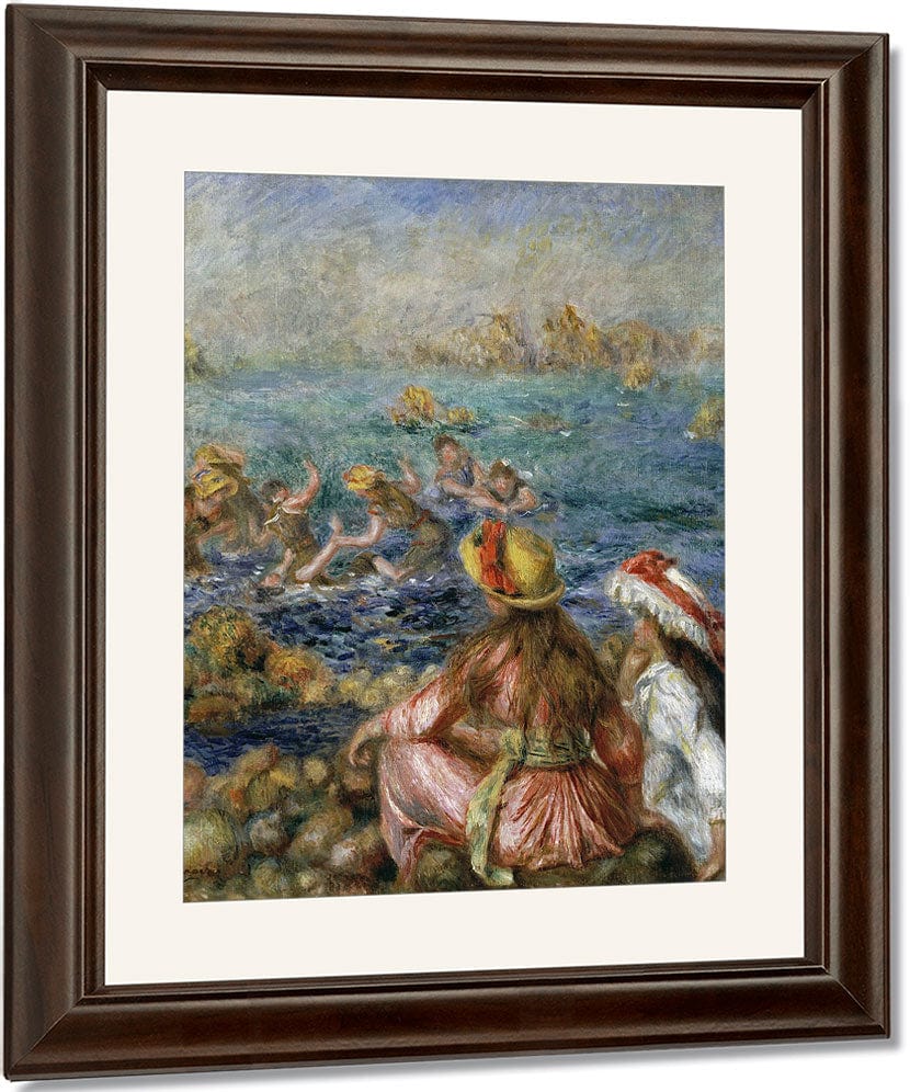 The Bathers By Pierre Auguste Renoir Fine Art Print