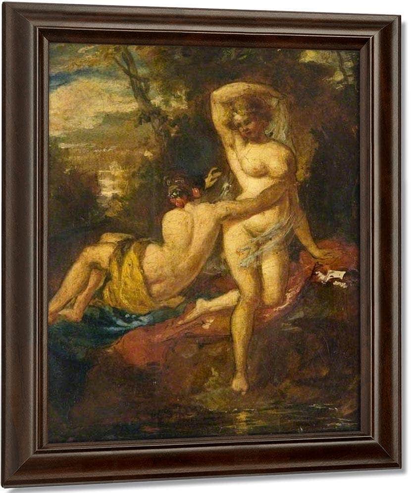 The Bathers By William Etty Fine Art Print