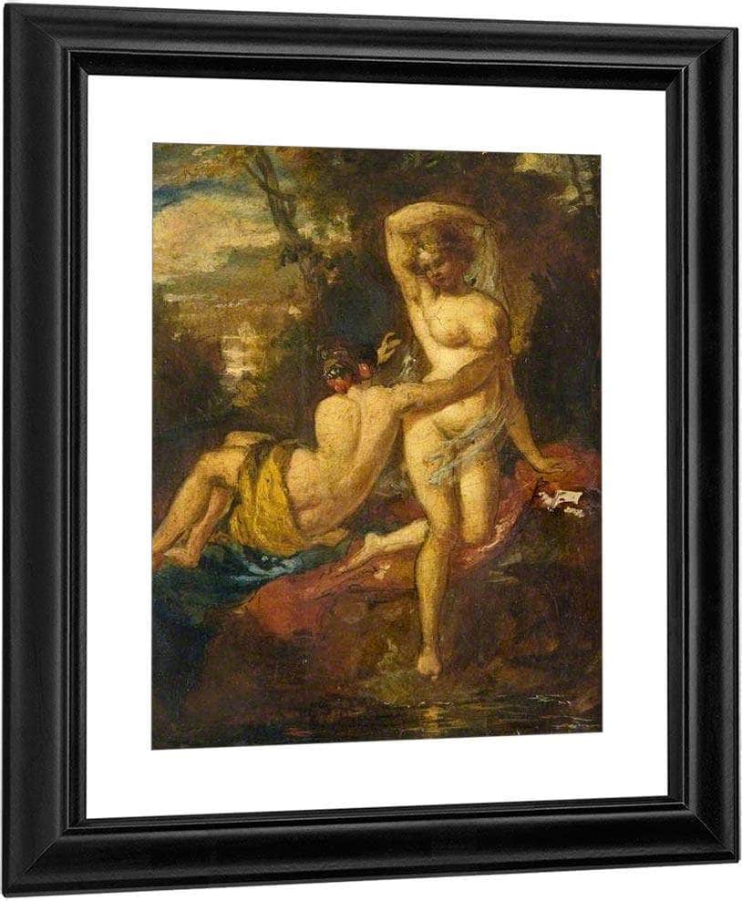 The Bathers By William Etty Fine Art Print