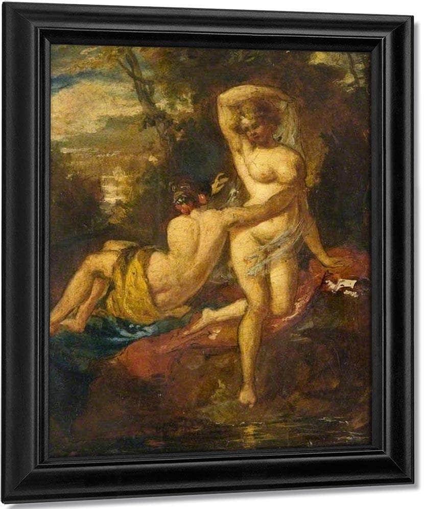 The Bathers By William Etty Fine Art Print