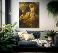 The Bathers By William Etty Fine Art Print