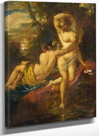 The Bathers By William Etty Fine Art Print