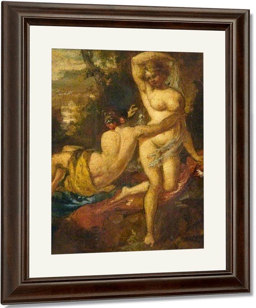 The Bathers By William Etty Fine Art Print