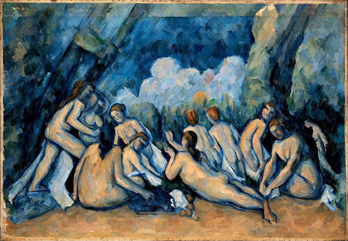 The Bathers Painting Paul Cezanne Canvas Art Fine Art Print