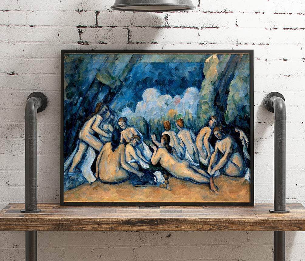 The Bathers Painting Paul Cezanne Canvas Art Fine Art Print