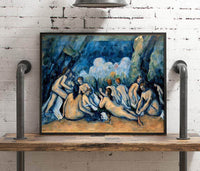 The Bathers Painting Paul Cezanne Canvas Art Fine Art Print