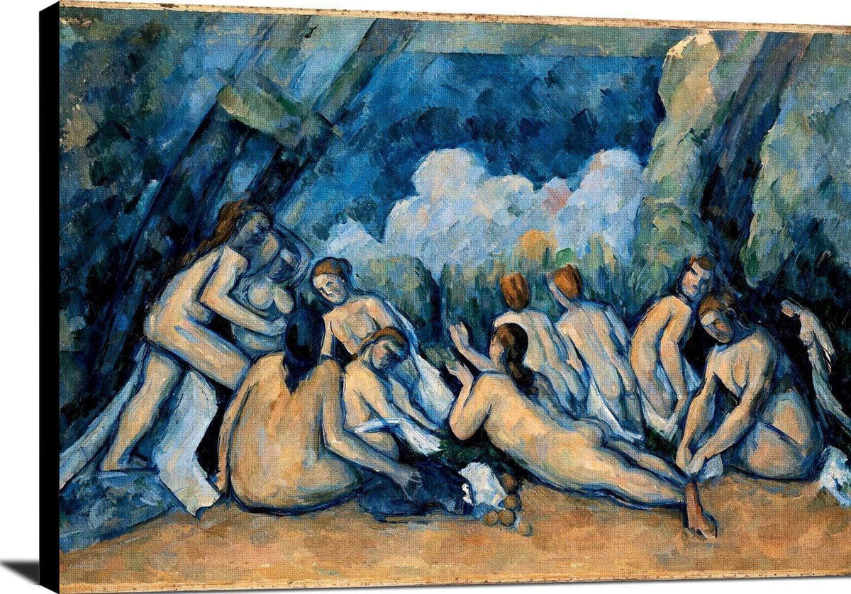 The Bathers Painting Paul Cezanne Canvas Art Fine Art Print