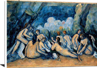 The Bathers Painting Paul Cezanne Canvas Art Fine Art Print