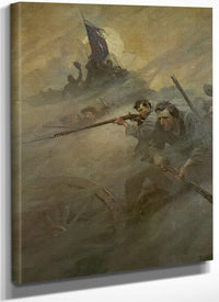 The Battle By NC Wyeth Fine Art Print