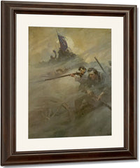 The Battle By NC Wyeth Fine Art Print