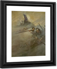 The Battle By NC Wyeth Fine Art Print
