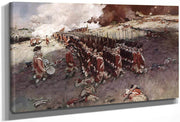 The Battle Of Bunker Hill By Howard Pyle Fine Art Print