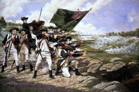 The Battle Of Long Island Painting Domenick D'andrea Canvas Art Fine Art Print